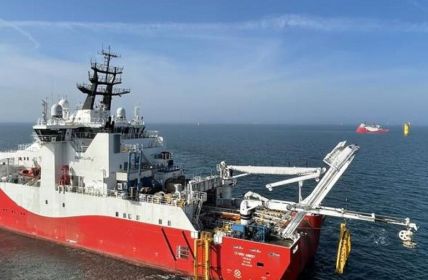 EnBW beginnt mit Verlegung von Seekabeln für Offshore-Windpark He (Foto: EnBW Energie Baden-Württemberg AG)