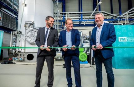 Stadtwerke Erfurt nehmen 20-MW P2H-Anlage in Betrieb, versorgen (Foto: Stadtwerke Erfurt. Jacob Schröter)